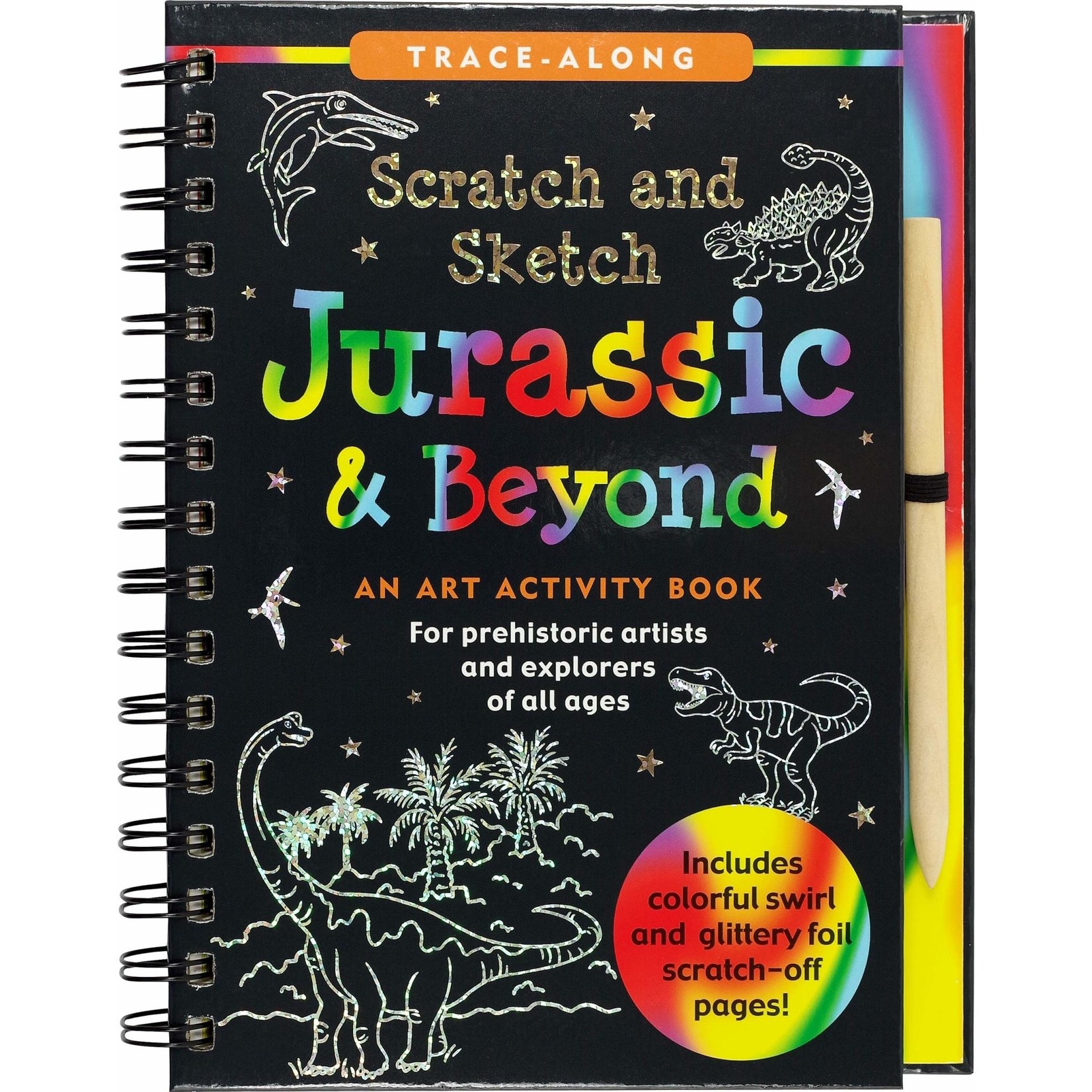 Scratch and Sketchtrade; at the Beach (Trace-along): An Art Activity Book for Beach Lovers of All Ages [Book]