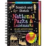 Peter Pauper Press Scratch & Sketch, National Parks (Trace-Along)