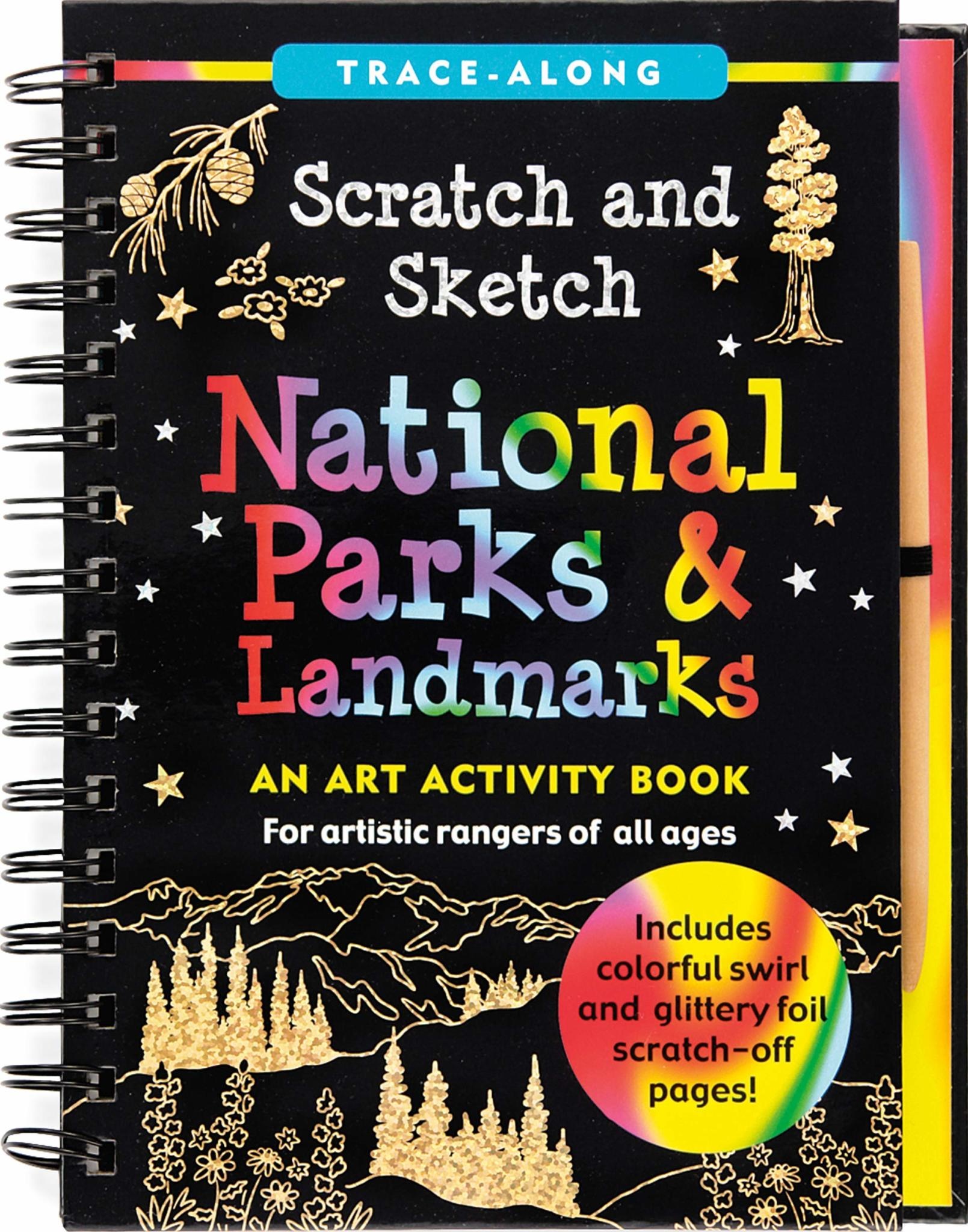 Scratch & Sketch(tm) Rain Forest (Trace Along) (Hardcover) 