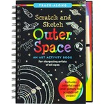 Peter Pauper Press Scratch & Sketch, Outer Space (Trace-Along)