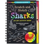 Peter Pauper Press Scratch & Sketch, Sharks (Trace-Along)