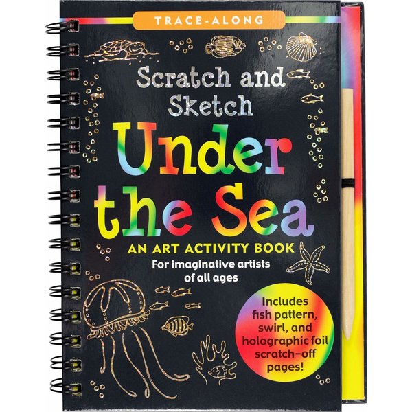 Scratch & Sketch, Sloths & Friends (Trace-Along) - Maxima Gift and Book