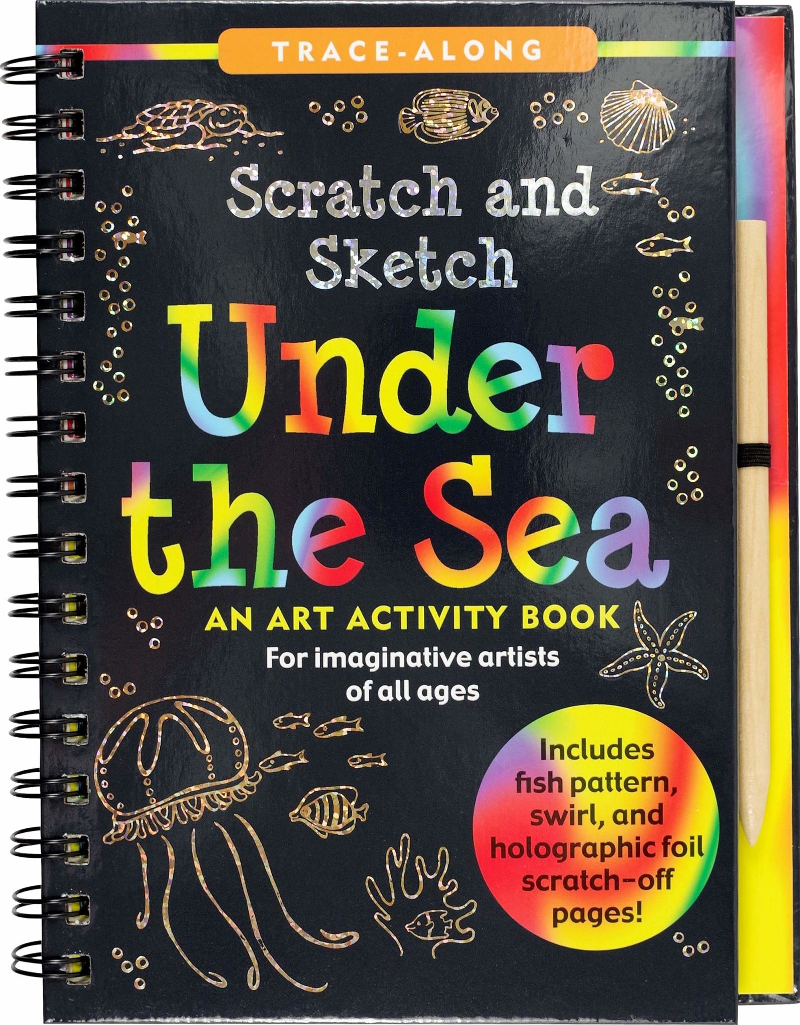 Scratch & Sketch, Under the Sea (Trace-Along) - Maxima Gift and Book Center