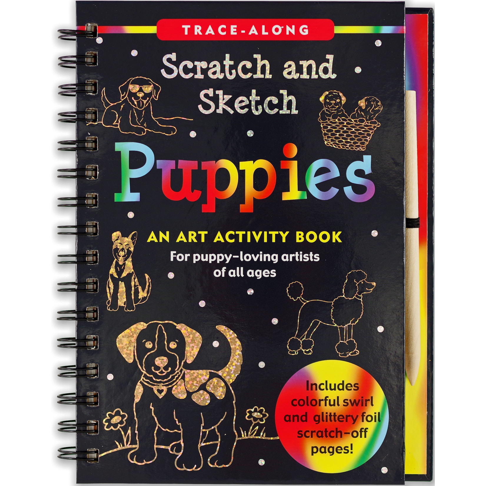 Pet Shop Scratch and Sketch Art Activity Book