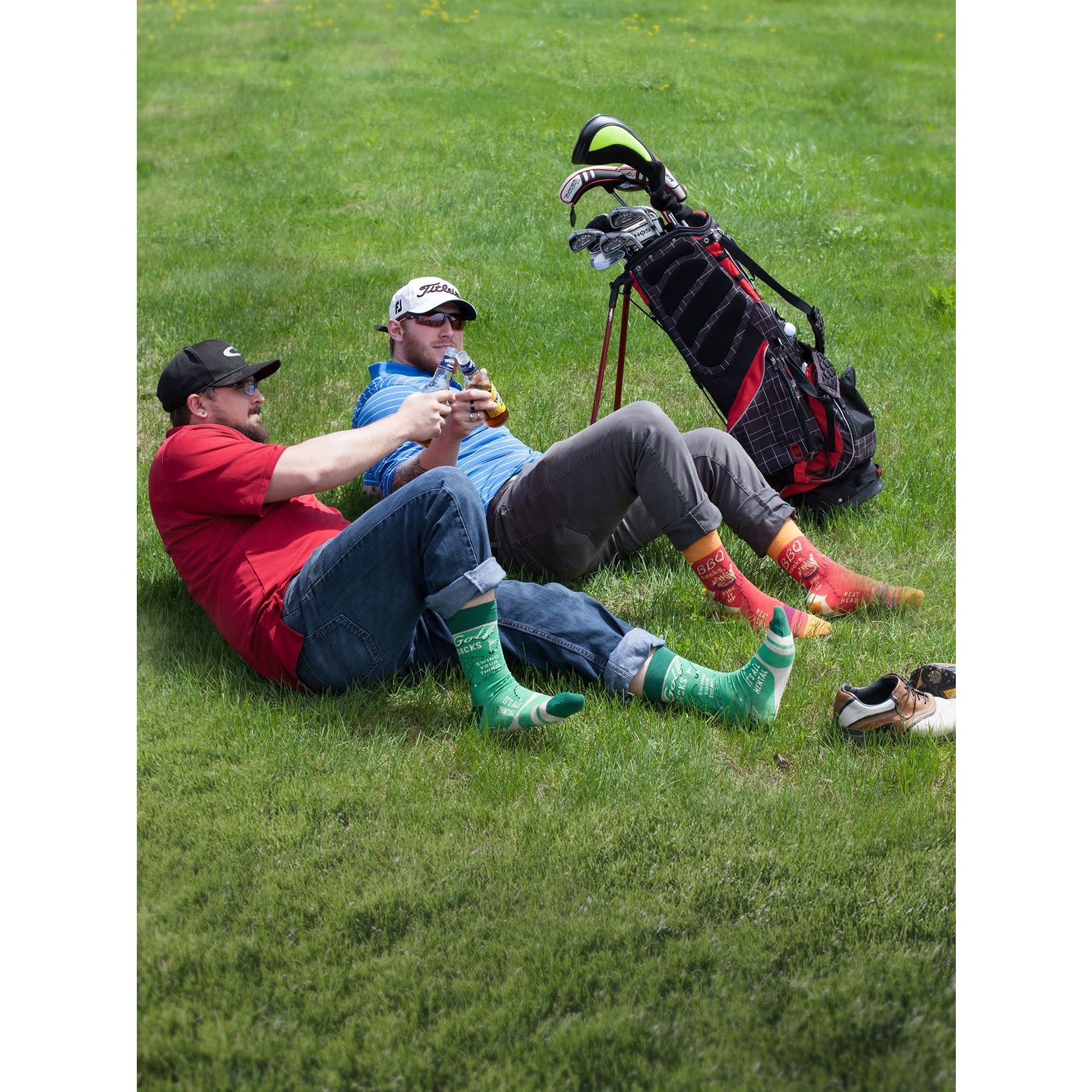 Blue Q Golf - Men's Crew Socks