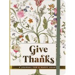 Peter Pauper Press Give Thanks: Journal For A Happy Heart