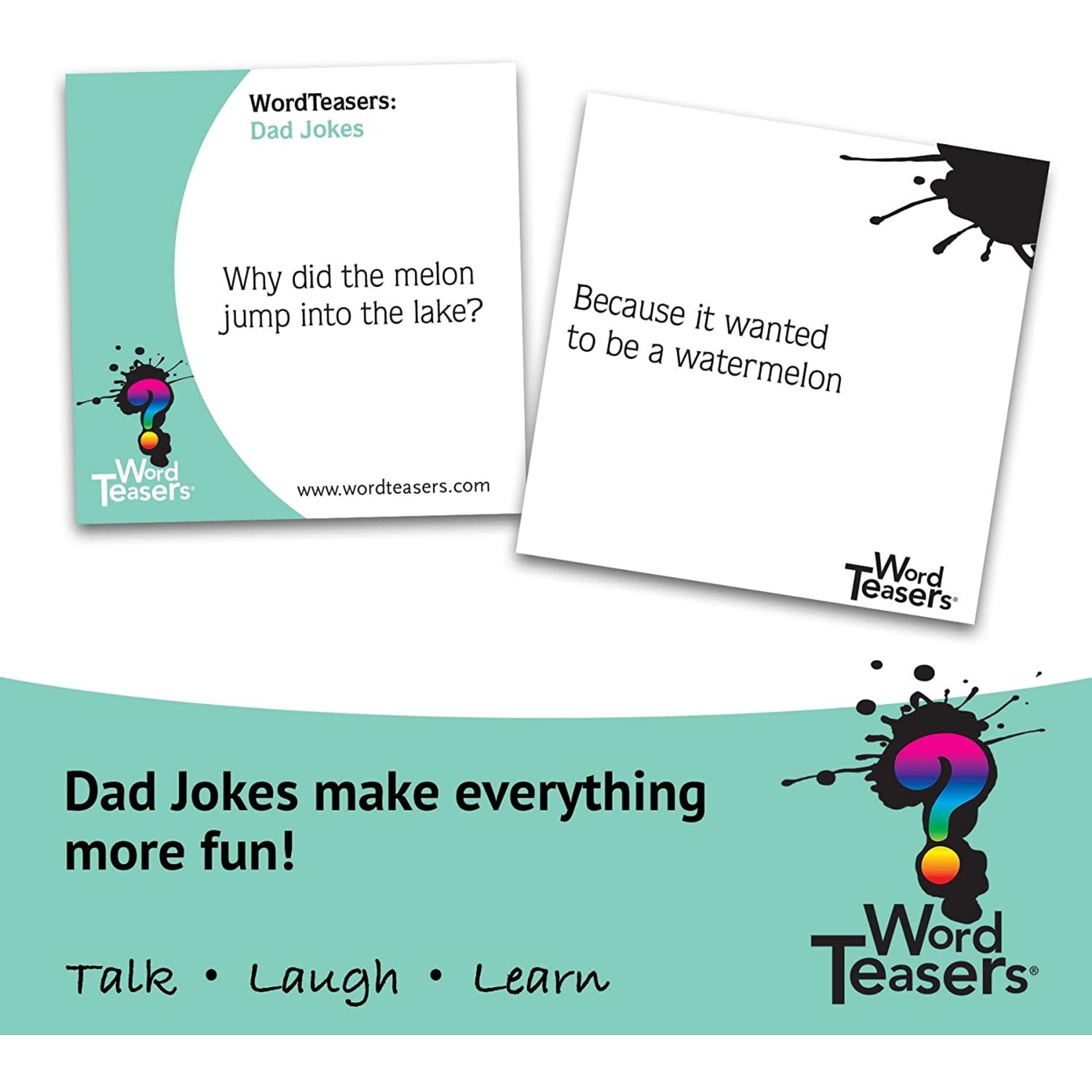 Dad Jokes WordTeasers 7+