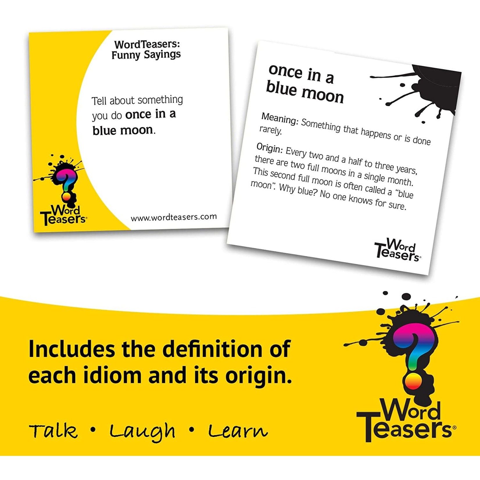 Funny Sayings WordTeasers 8+