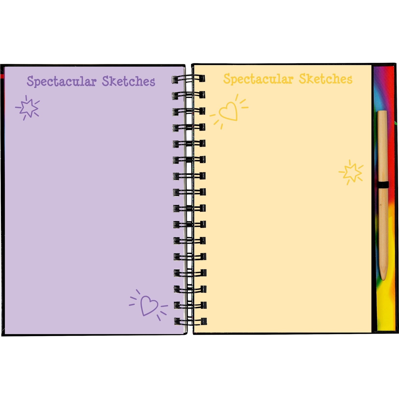 Peter Pauper Press Scratch & Sketch: Brave, Strong, Smart--That's Me (Trace-Along)