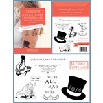 Alice's Adventures in Wonderland - Tattoo Pack (6 designs)