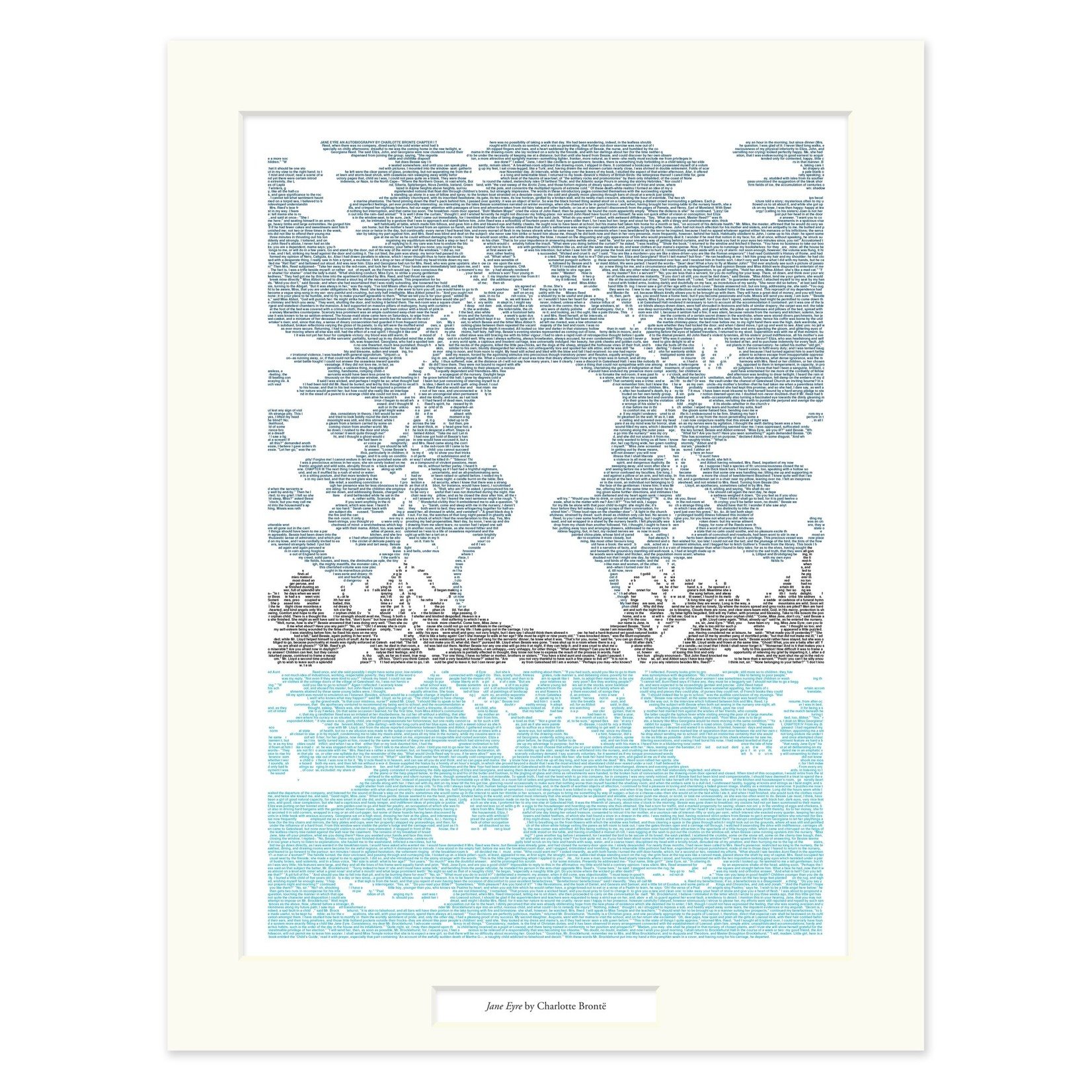 Jane Eyre Matted Print
