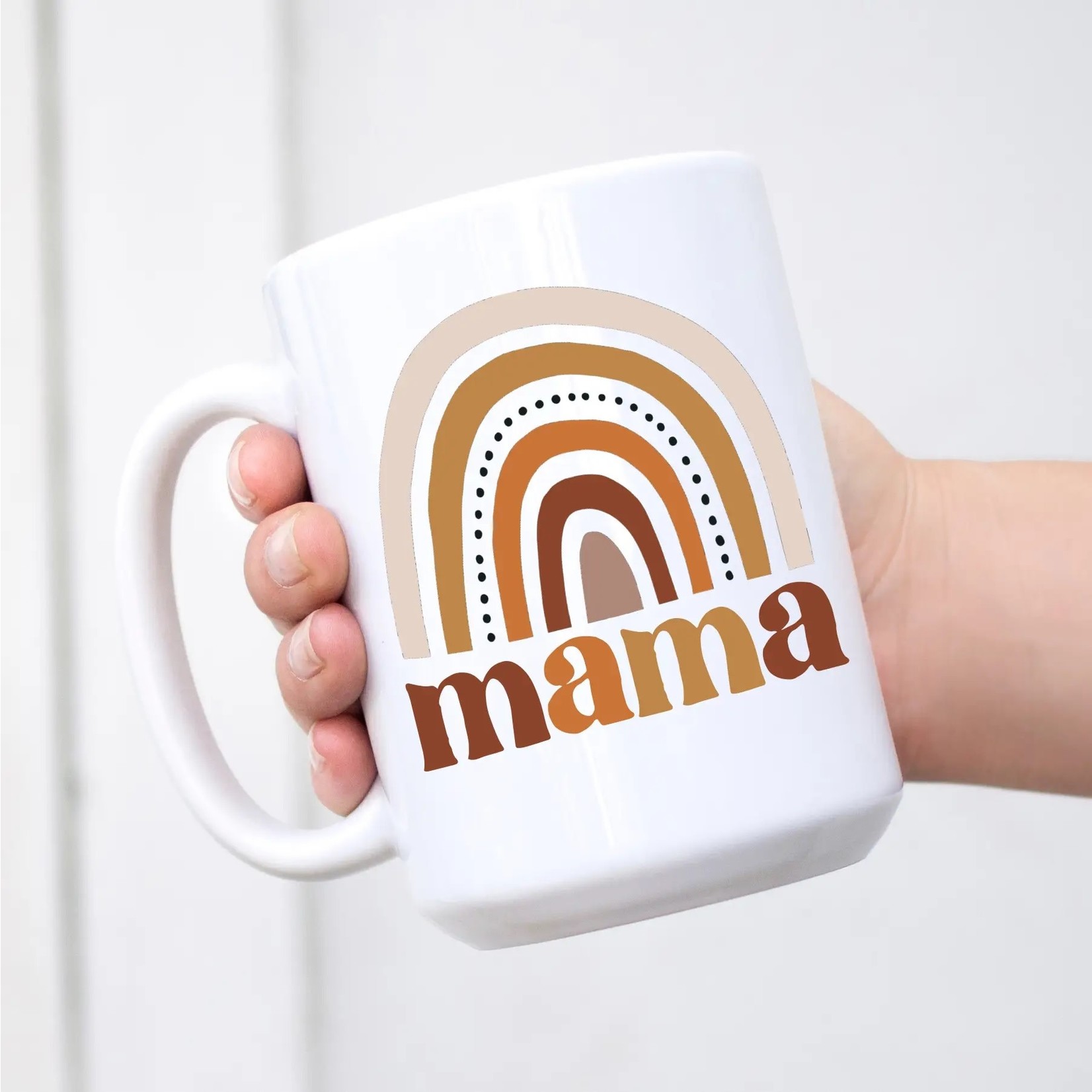 15oz Mama Rainbow Mug