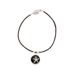 Baby Bloom Silver Starfish Black Bb Bracelet
