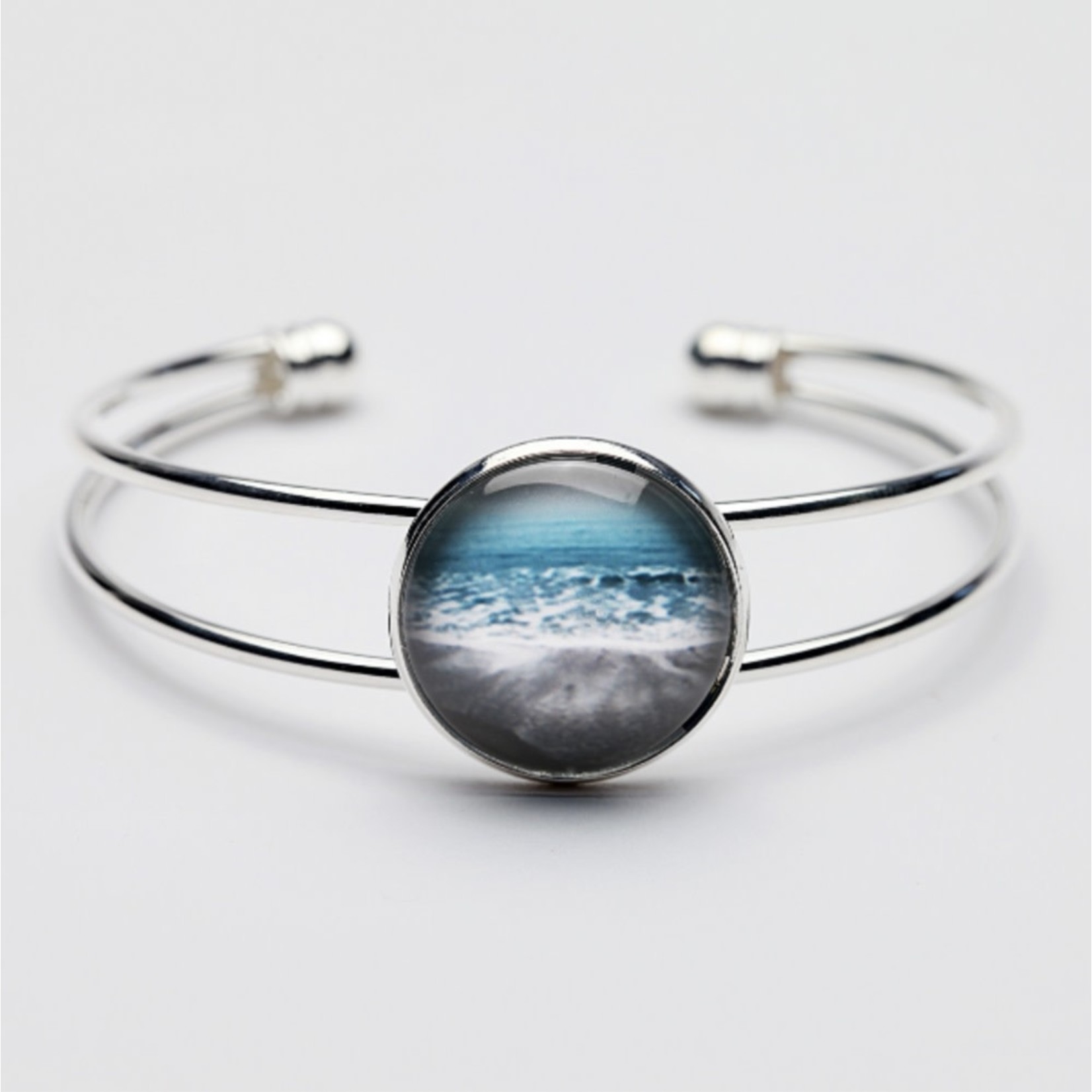 BBW-AS Water Bracelet Bangle - Aqua Sea