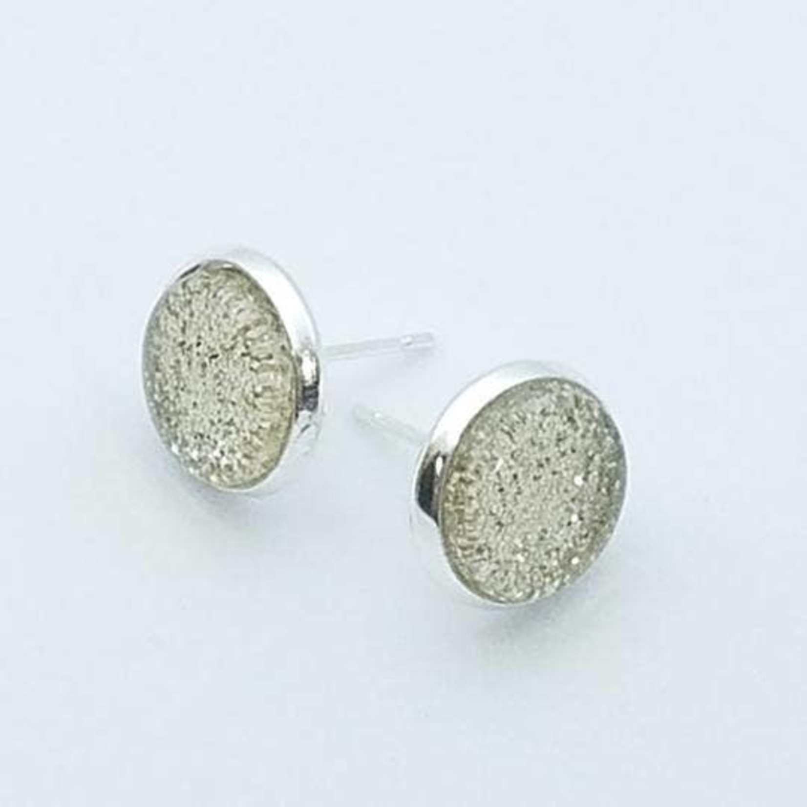 Shimmer Earrings Post - Champagne