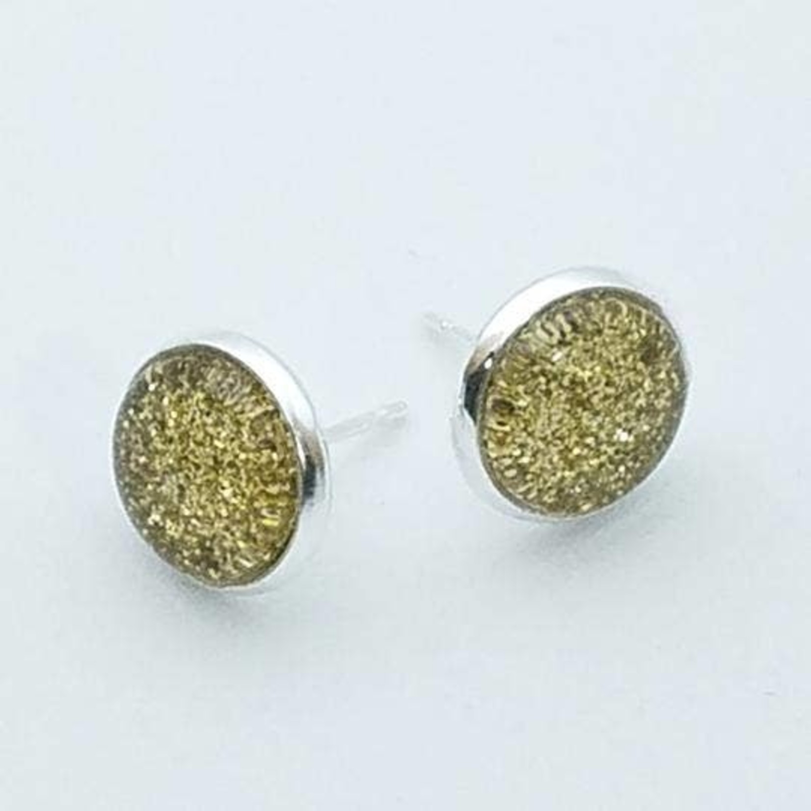 Shimmer Earrings Post - Gold