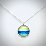 Watercolor Necklace - Bright Horizon 18"