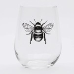 Bee Stemless Glass