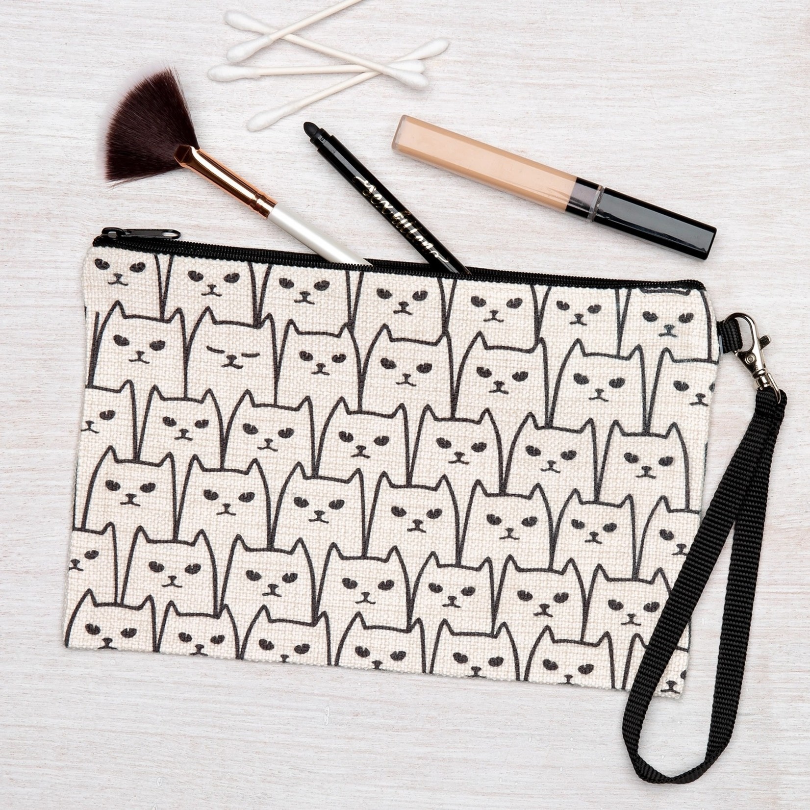 Cats Zipper Pouch - Large