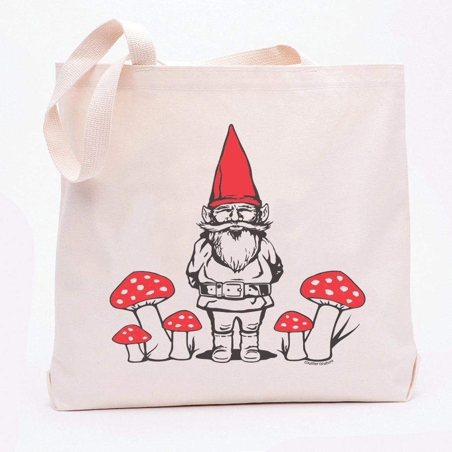 Beach Gnome Tote Bag – Shoreline Crafter