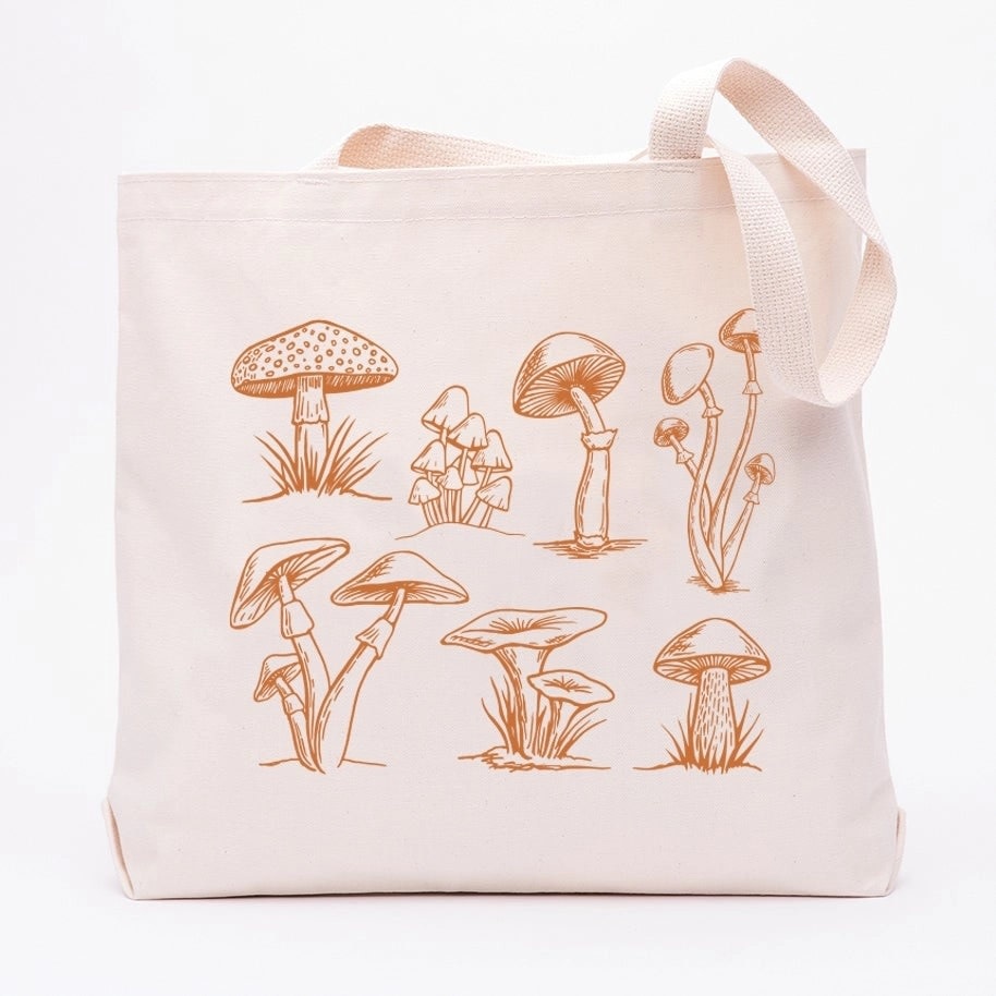 Emotional Support Mushroom Friend Tote Bag for Sale by Kwanita Kepe