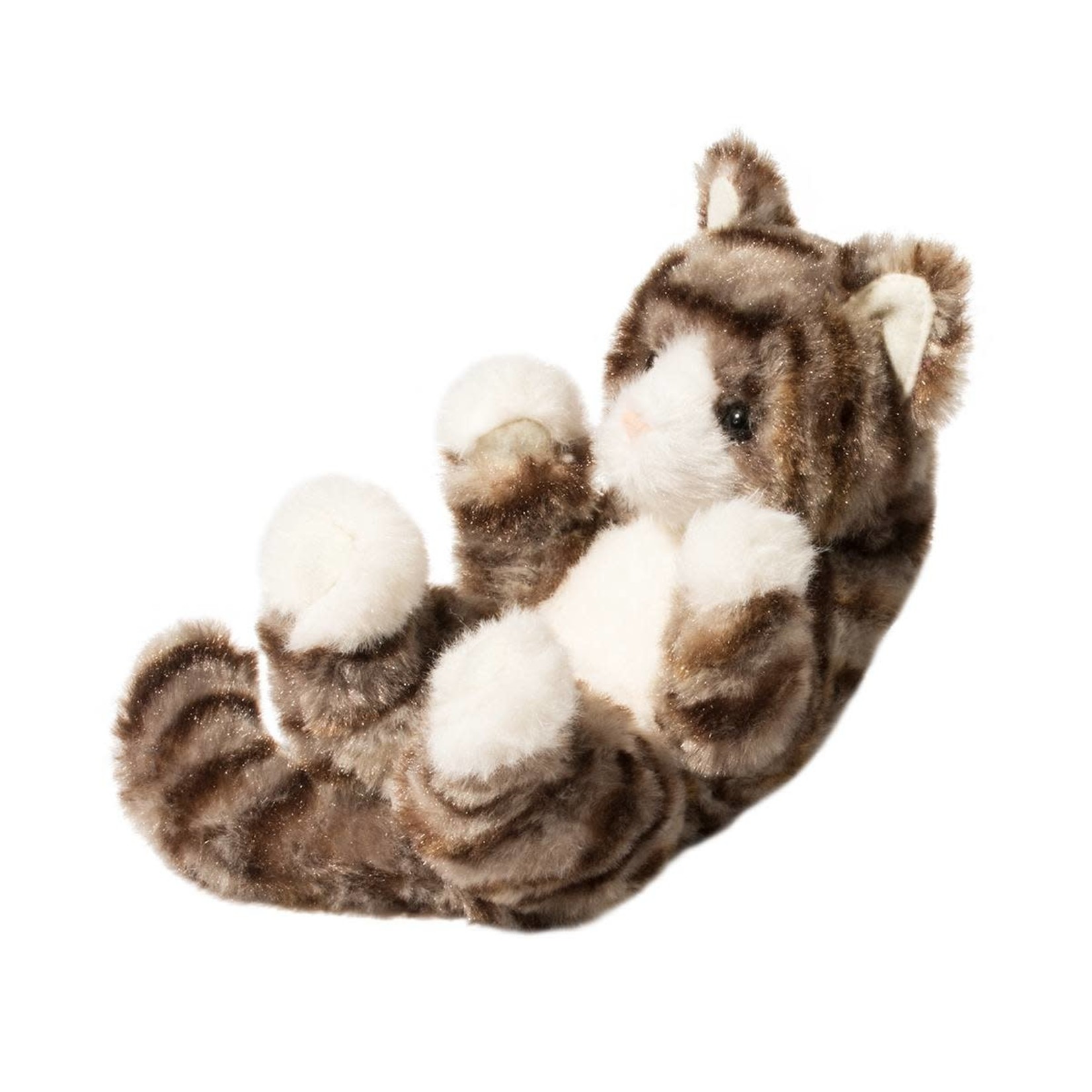 Douglas Toys Gray Striped Kitten Lil' Handful