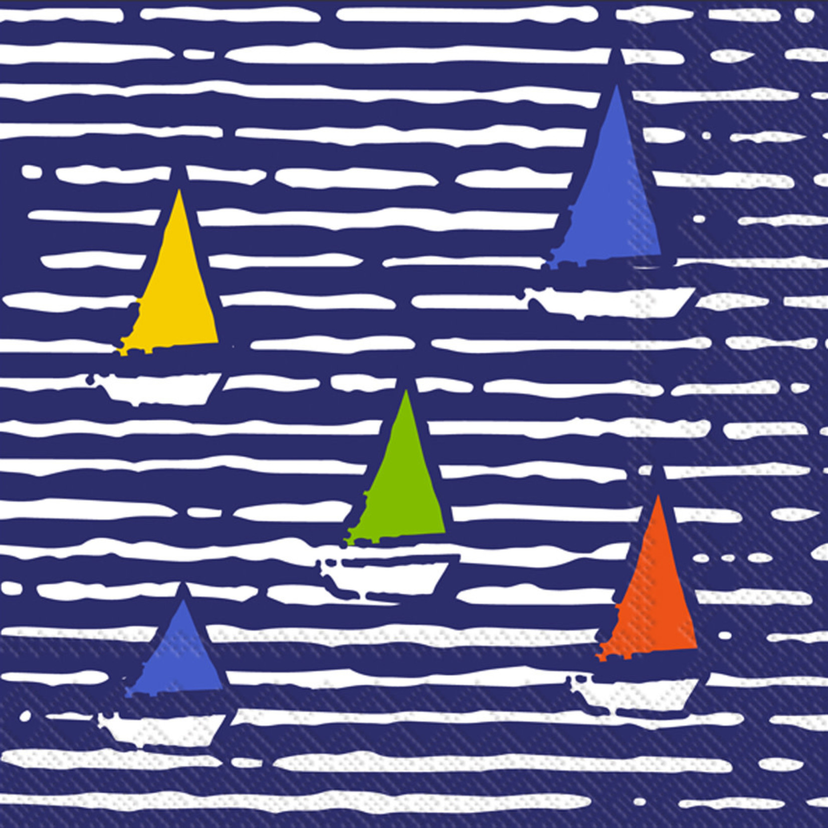 Cocktail Napkins - Waterline Boats