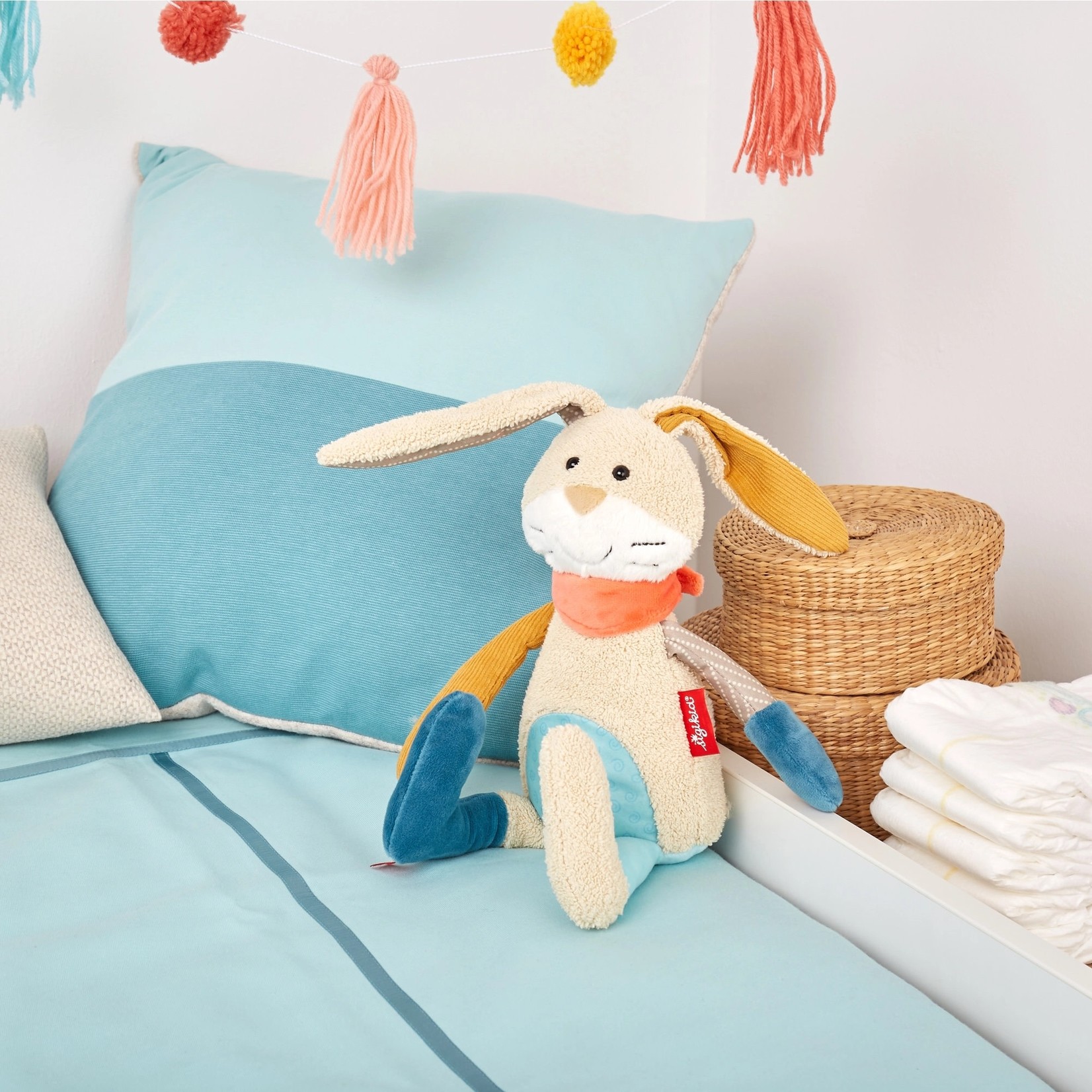 Patchwork Rabbit Plush