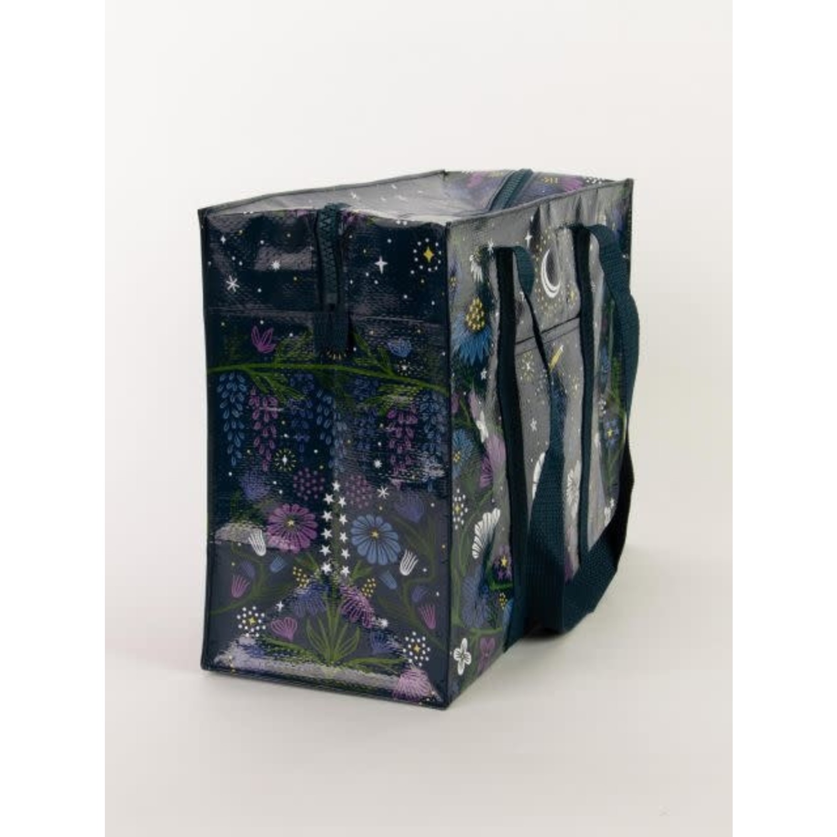  Blue Q Shoulder Totes: The Carry Everywhere Bag With a Hefty  Zipper, Exterior Pocket, Reinforced Floor. 95% Recycled Material (Painted  Tile) : Clothing, Shoes & Jewelry