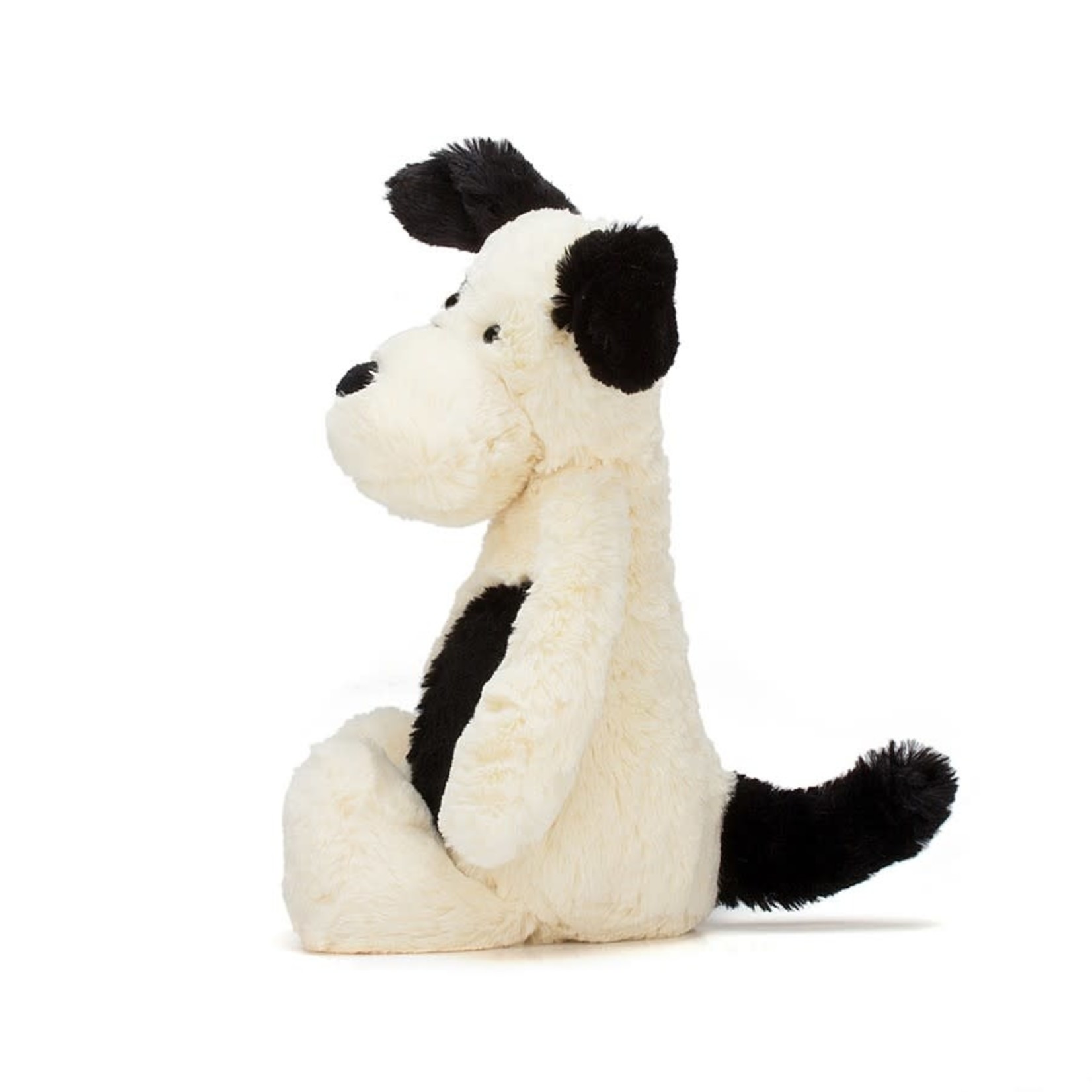 Jellycat Bashful Puppy Black & Cream Medium