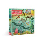 eeboo Otters at Play 64 Piece Puzzle