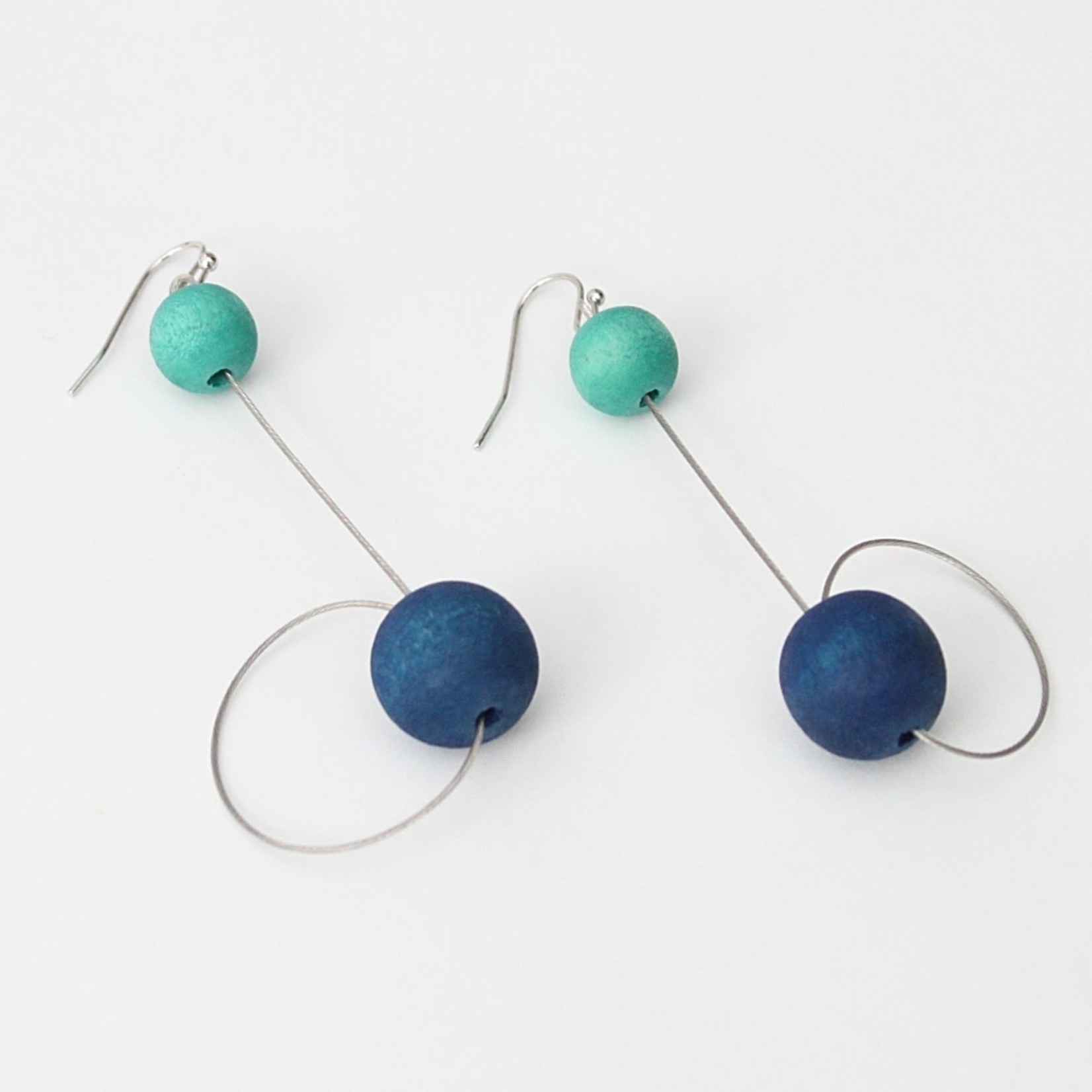 Blue & Aqua Carlota Earrings