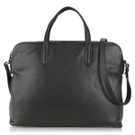 Work Bag - Black Leather