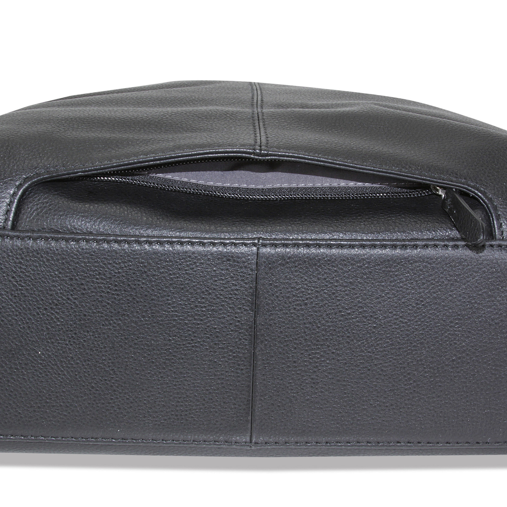 Work Bag - Black Leather