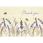 Peter Pauper Press Boxed Thank You Cards: Lavender & Honey