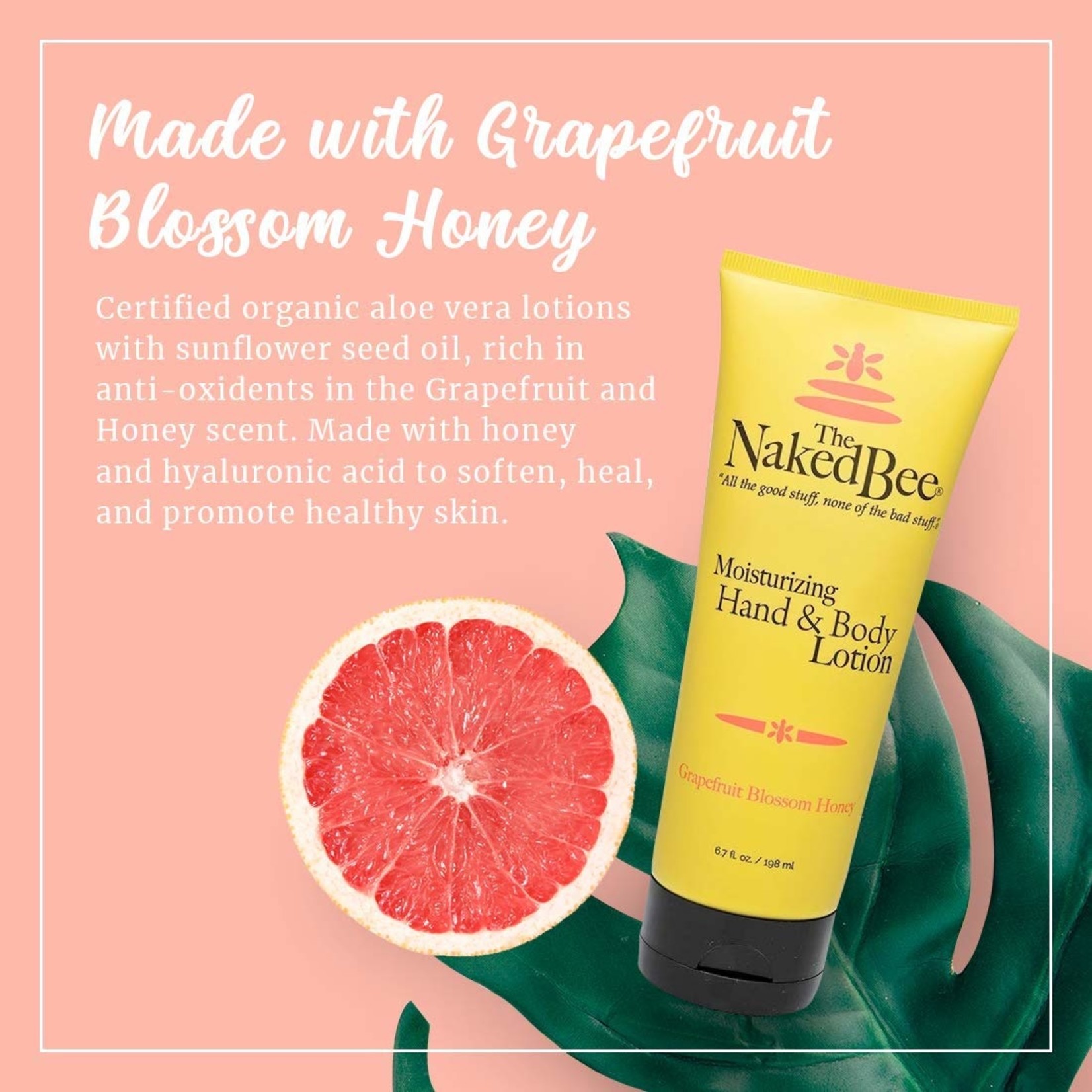 The Naked Bee Grapefruit Blossom Honey 6.7 fl. oz