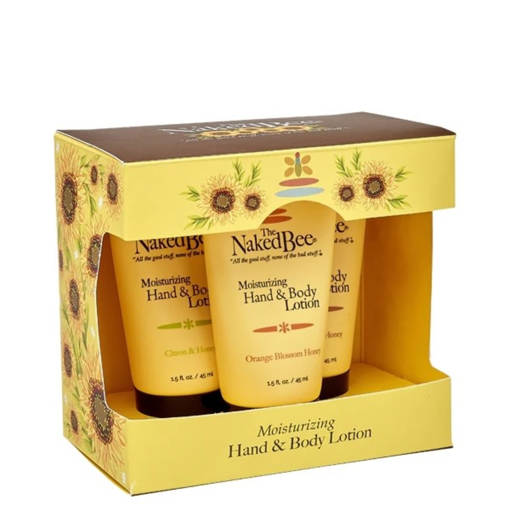 The Naked Bee Hand & Body Lotion Trio