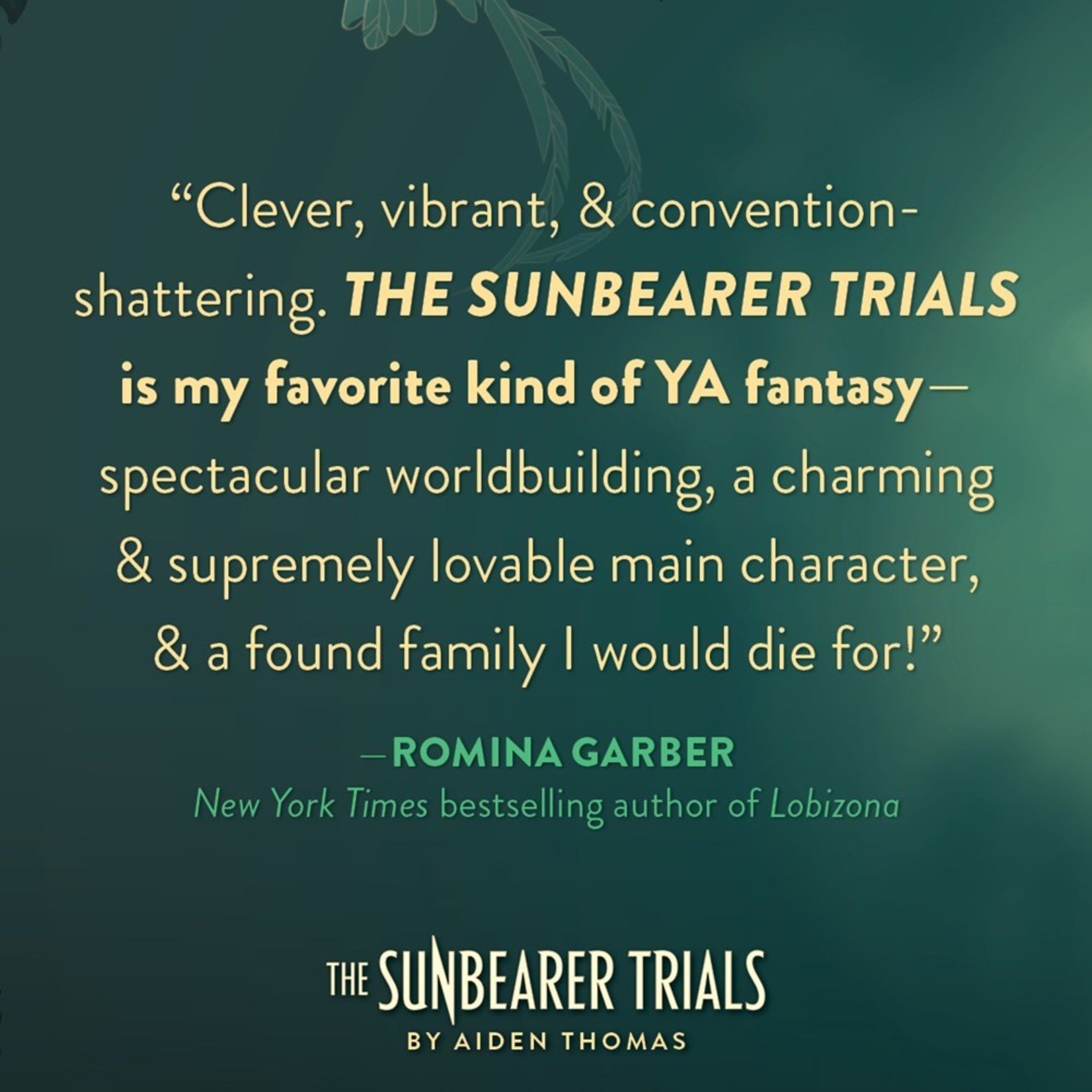 The Sunbearer Trials (Sunbearer Duology #1)