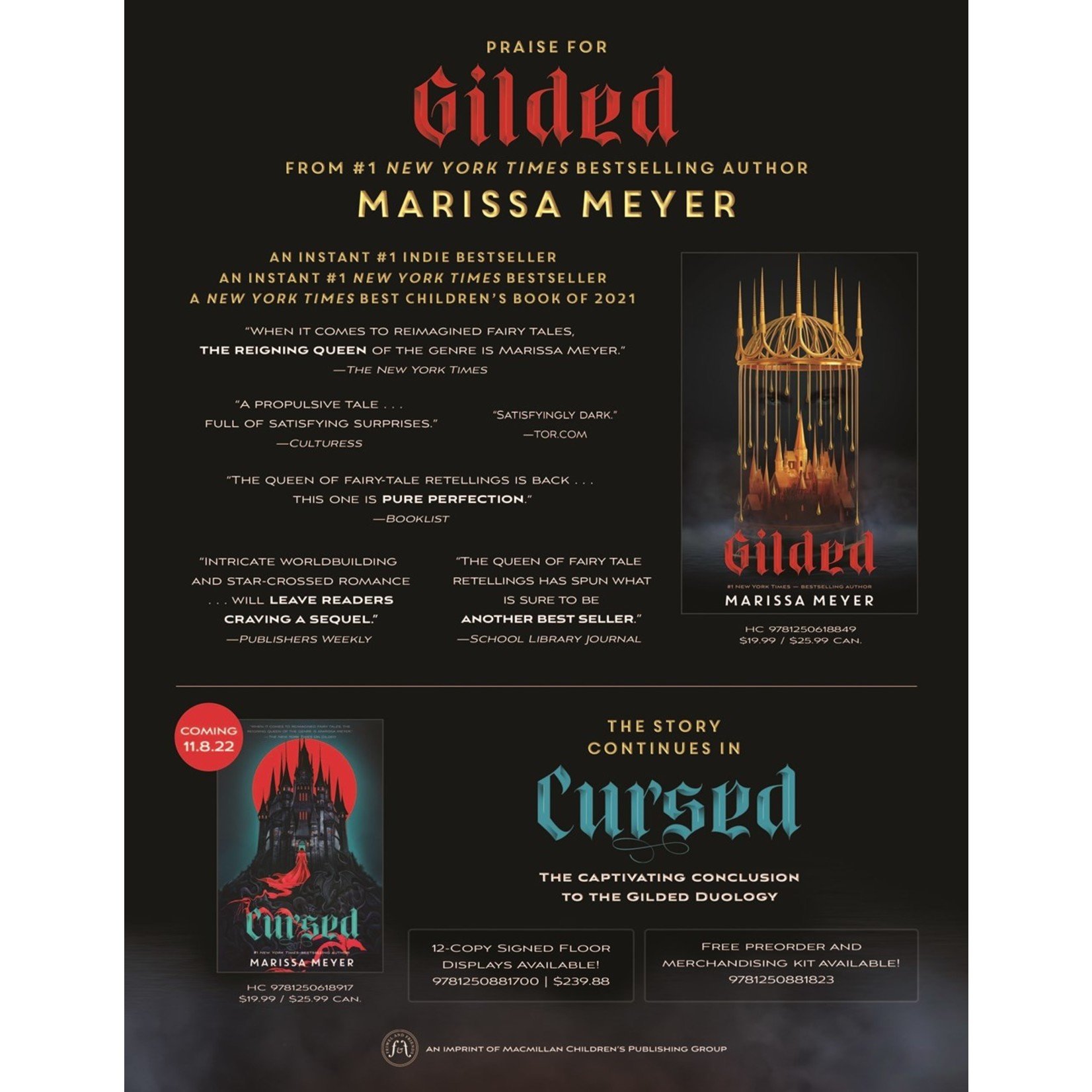 Cursed (Gilded Duology #2)  - SIGNED COPY
