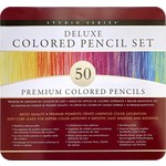 Peter Pauper Press Studio Series Deluxe Colored Pencil Set (Set of 50)