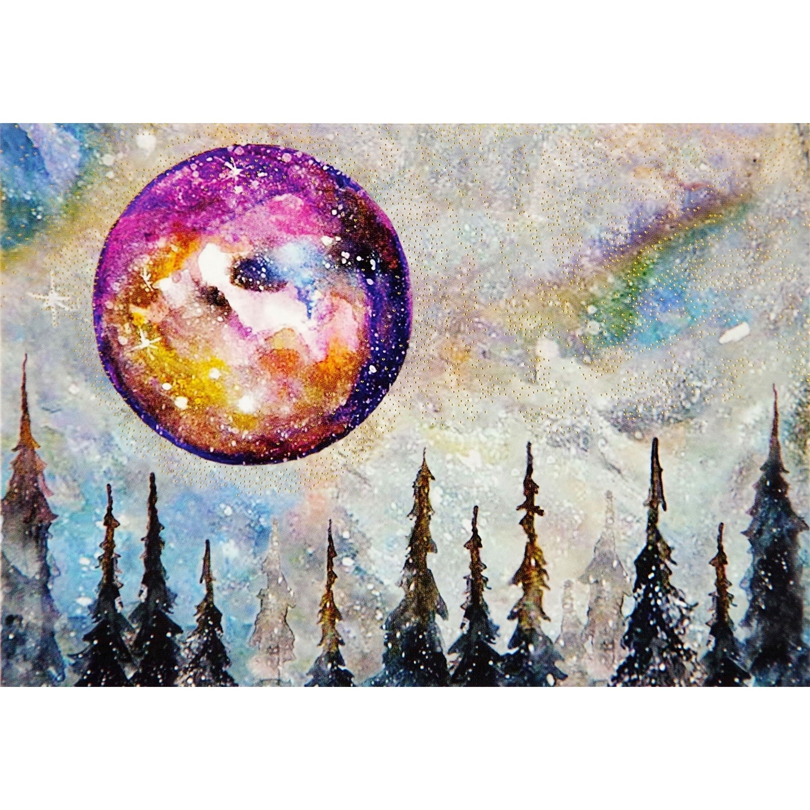 Peter Pauper Press Boxed Note Cards: Mystic Moon