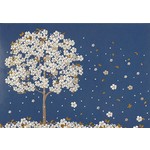 Peter Pauper Press Boxed Note Cards: Falling Blossoms