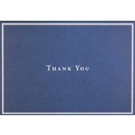 Peter Pauper Press Boxed Thank You Notes: Navy Blue