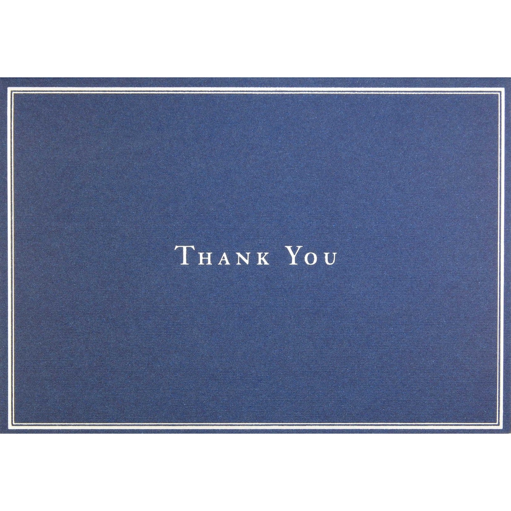 Peter Pauper Press Boxed Thank You Notes: Navy Blue