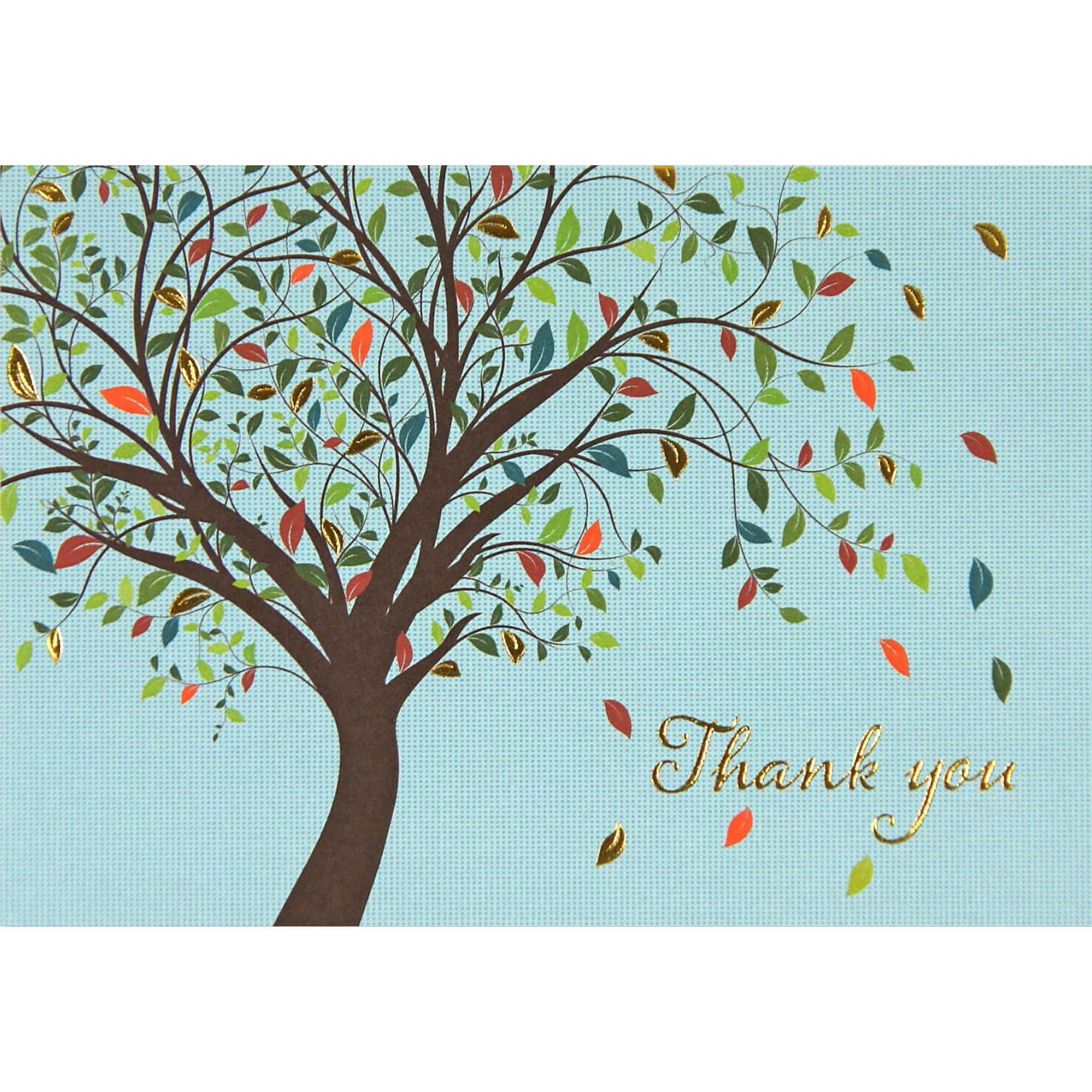 Boxed Thank You Notes: Tree of Life (Blue)