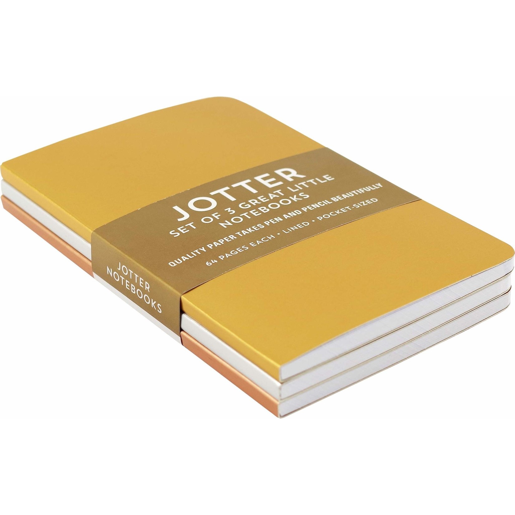 Jotter Notebooks: Foil (3-Pack) (Lined)