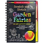 Peter Pauper Press Scratch & Sketch Garden Fairies (Trace Along)