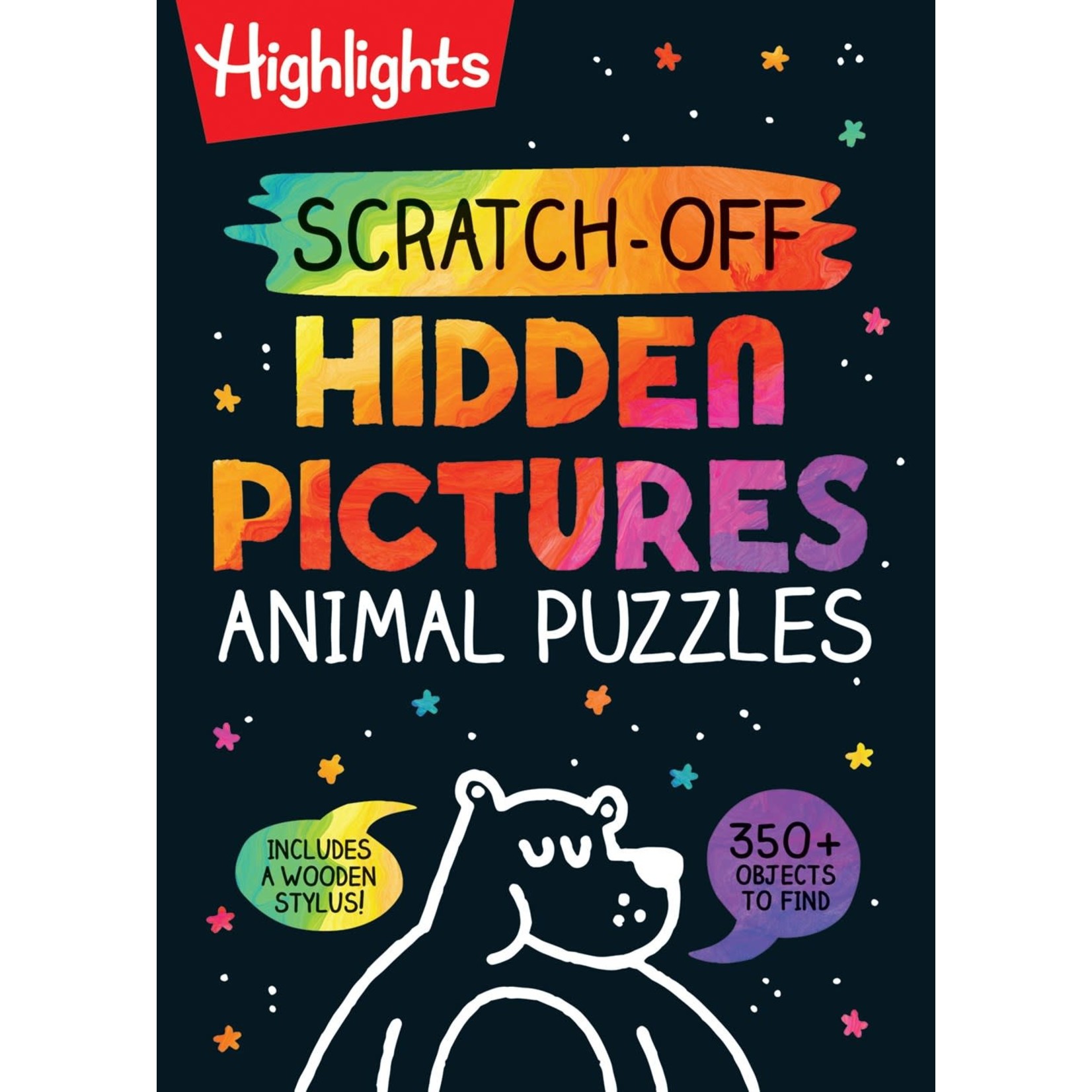 Scratch-Off Hidden Pictures Animal Puzzles