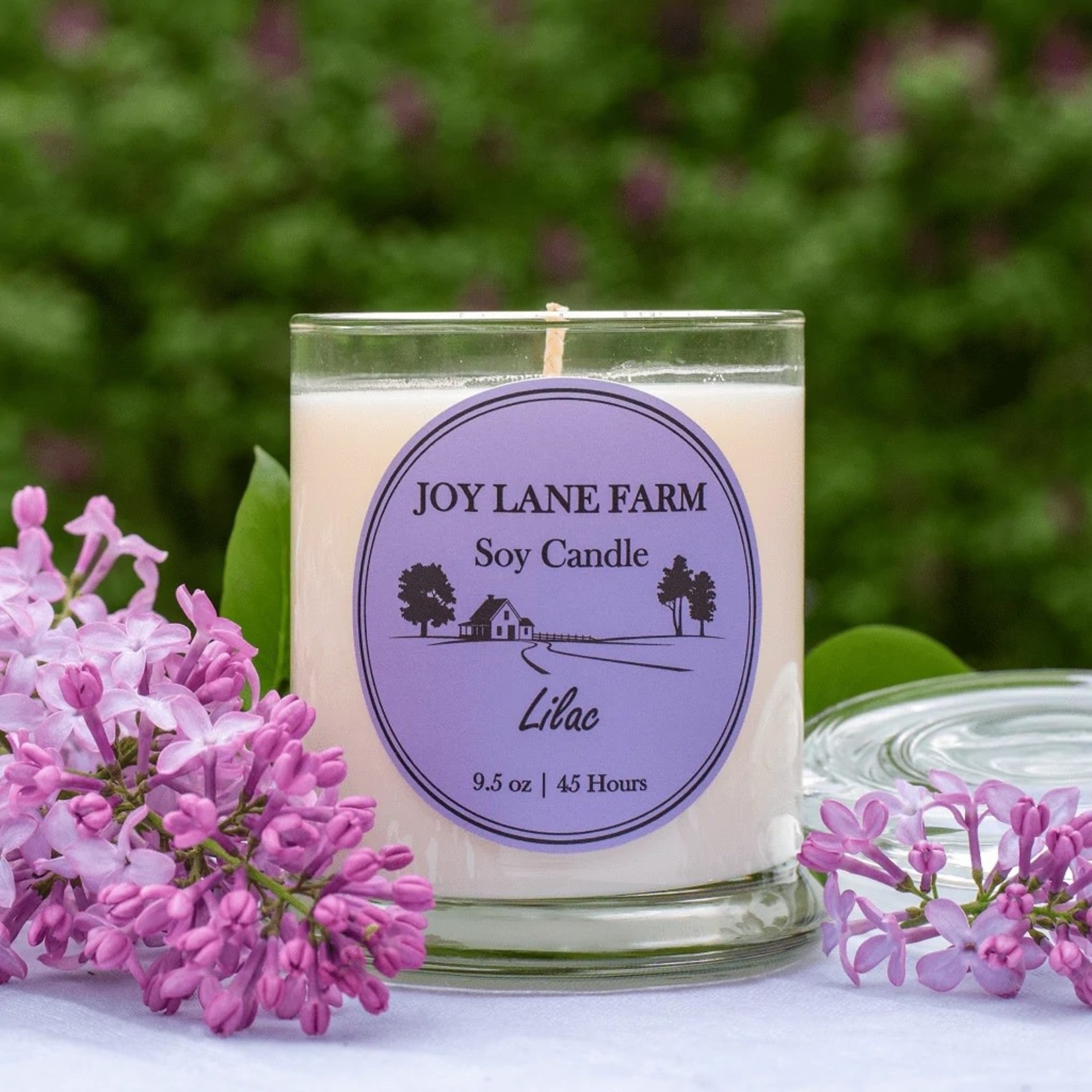 Lilac - Non-toxic, Farmhouse, Country, Soy Candle | 9.5 oz