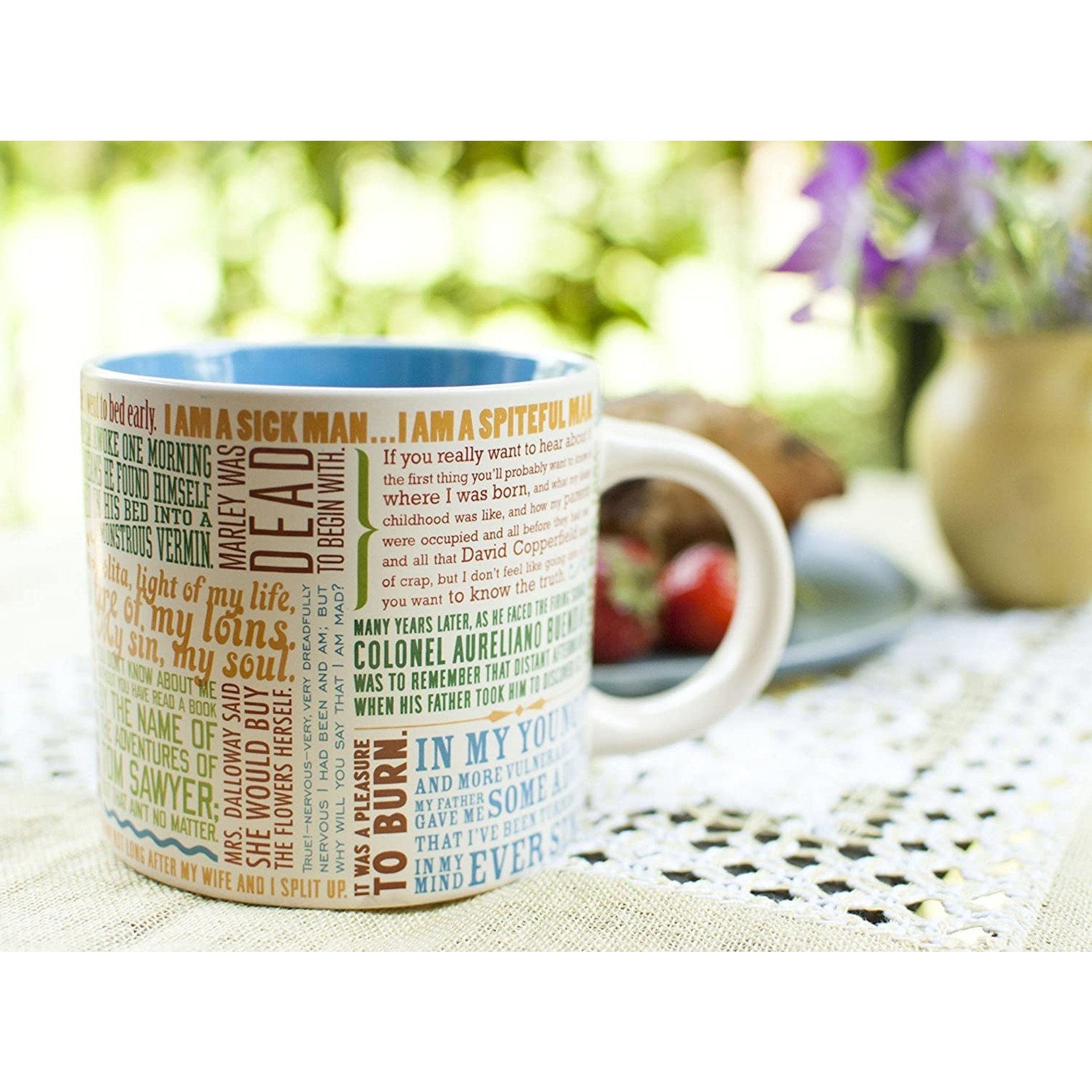 First Lines Literature Mug